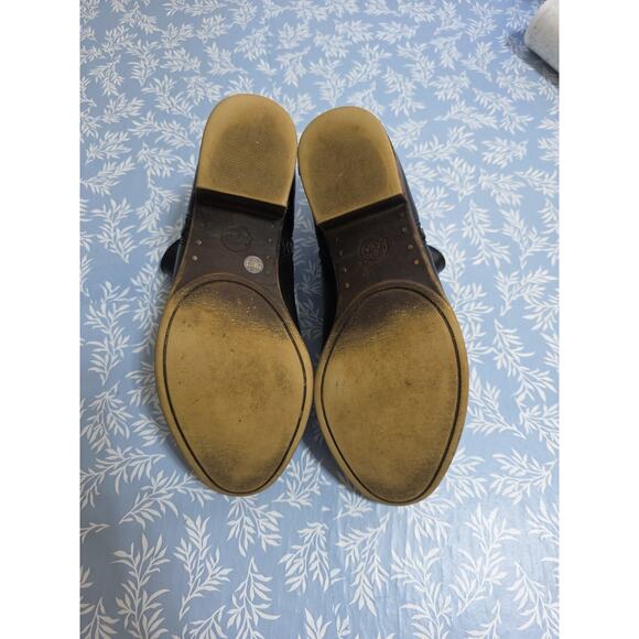 Lucky Brand Basel Black Soft Leather Bootie Womens Size 7.5 Block Heel - Picture 10 of 13